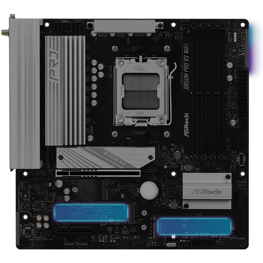 ASRock B850M Pro RS WiFi Motherboard